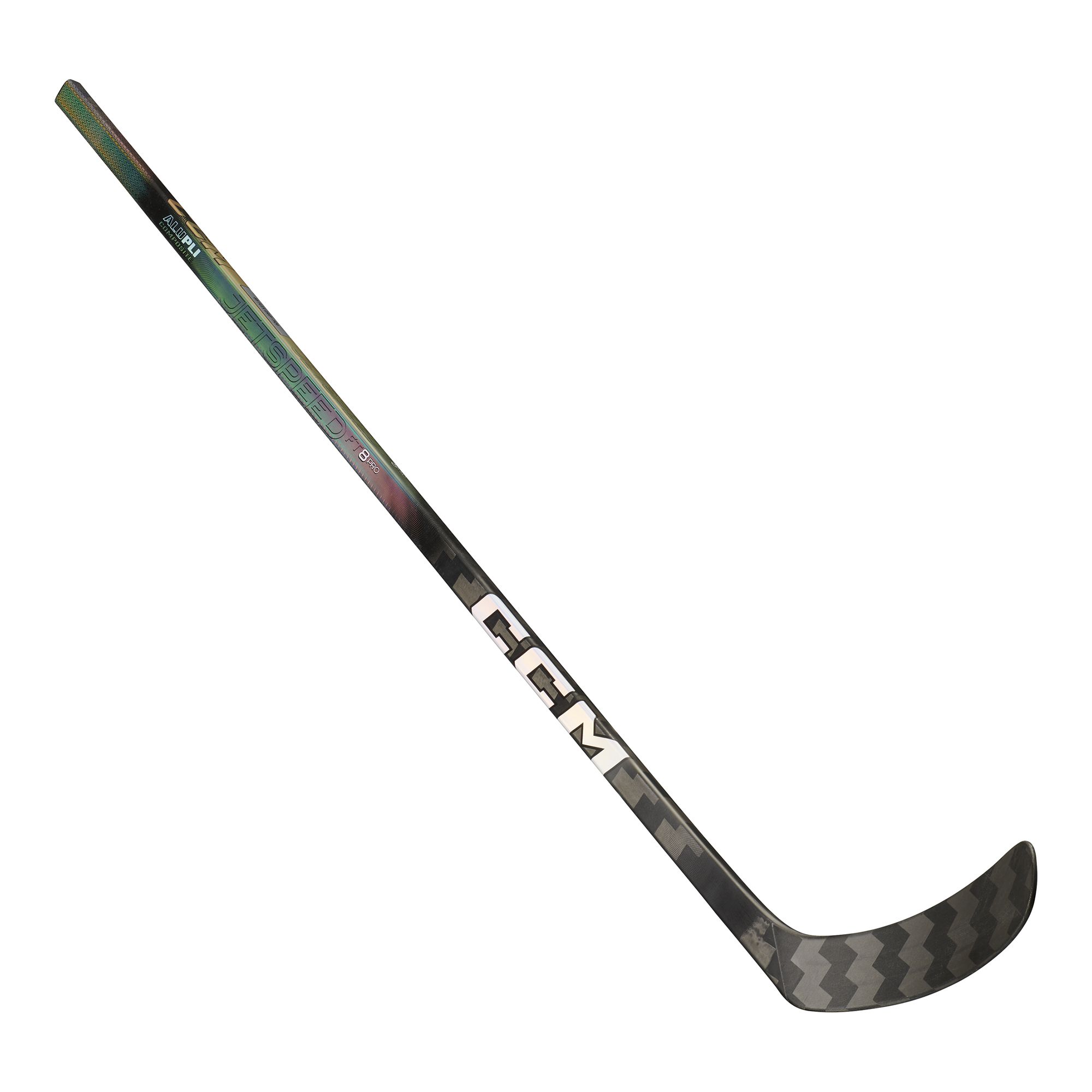 CCM Hockey Stick Jetspeed FT8 Pro Charcoal Hockeyklubba Int - 4