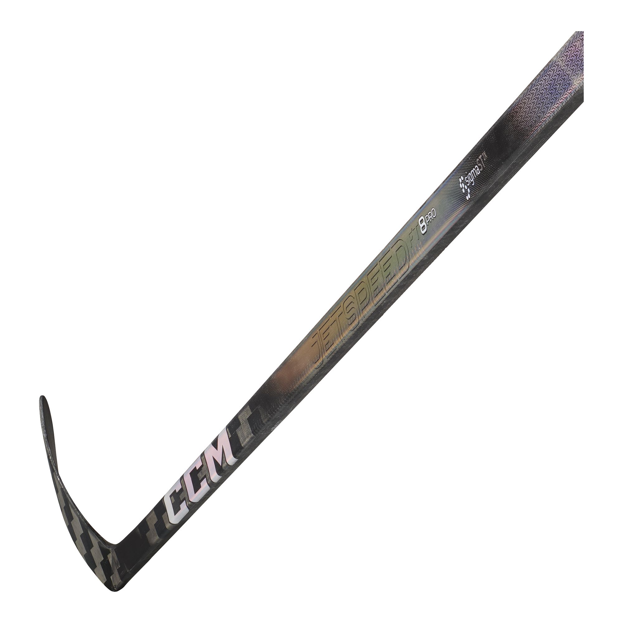 CCM Hockey Stick Jetspeed FT8 Pro Charcoal Hockeyklubba Int - 3