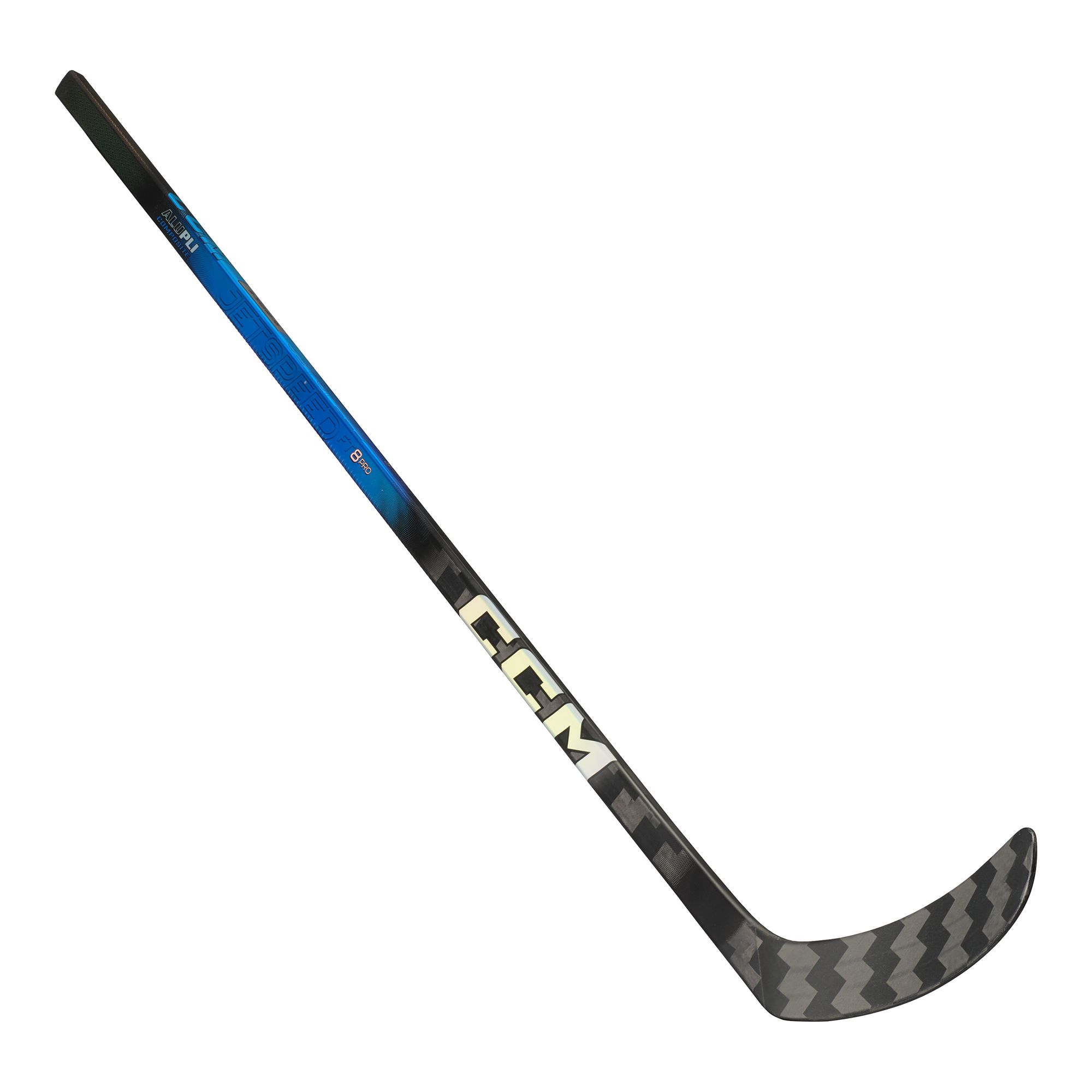 CCM Hockey Stick Jetspeed FT8 Pro Blue Hockeyklubba Int - 4