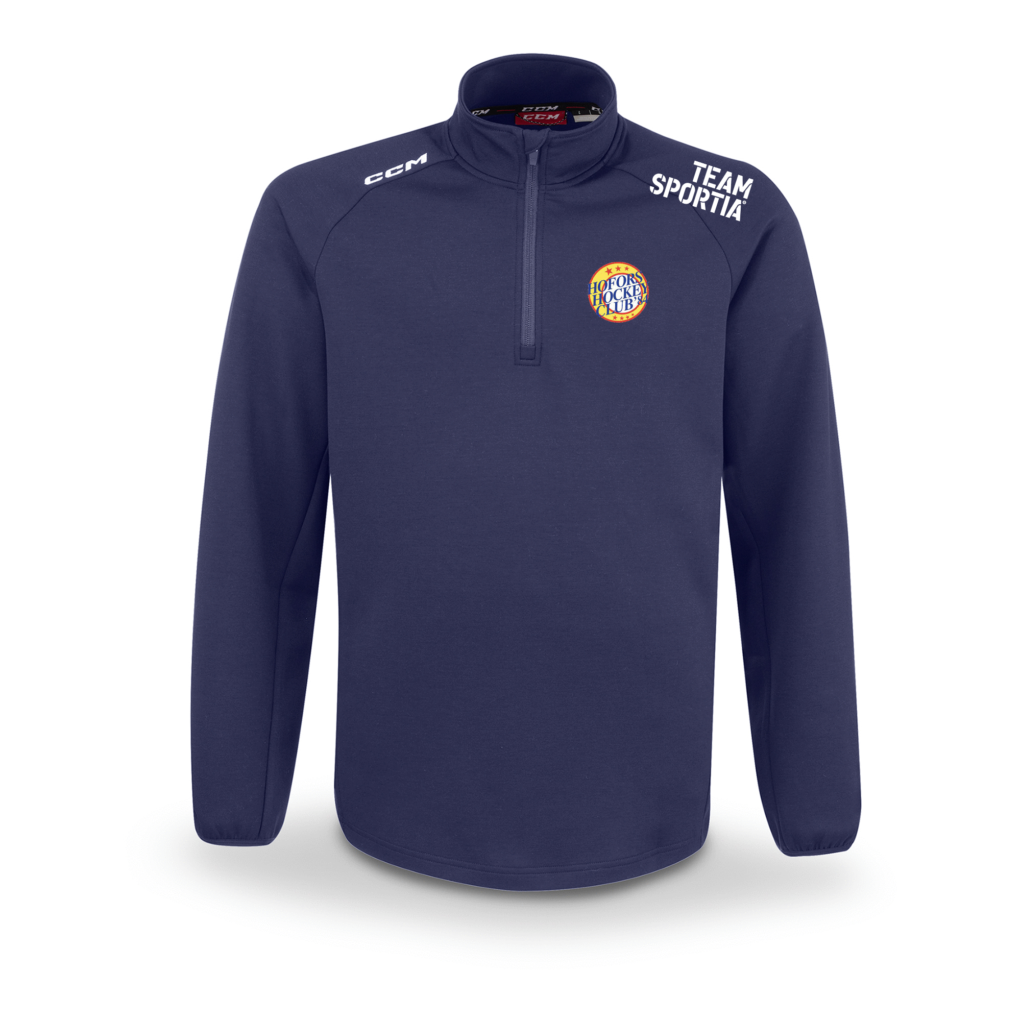 CCM Tröja 1/4-Zip Locker Room Sr Hofors HC)