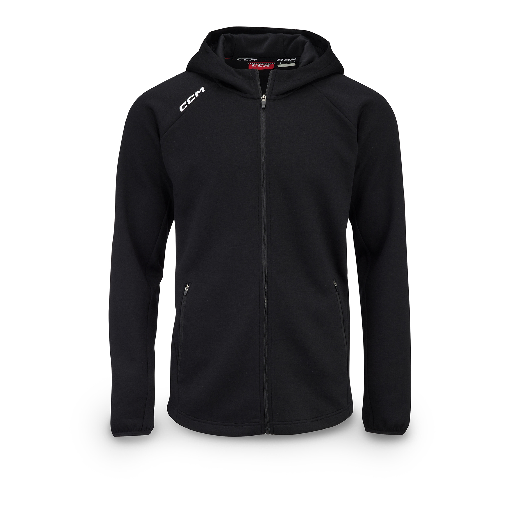 CCM Hoodie Zip Locker Room Jr