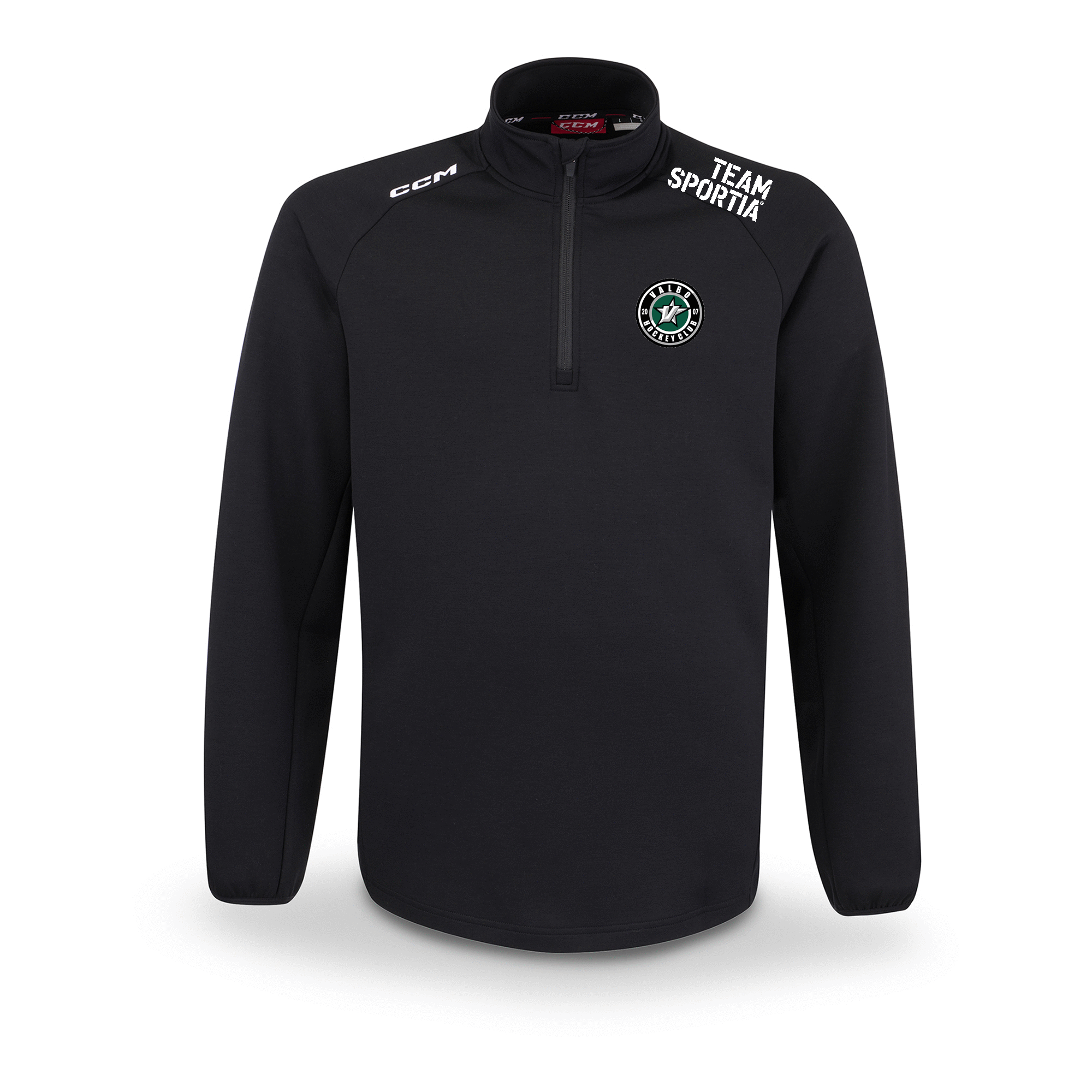 CCM Tröja 1/4-Zip Locker Room Sr (Valbo HC)