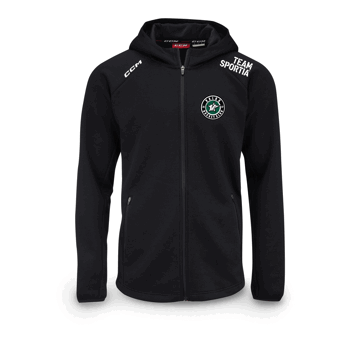 CCM Hoodie Zip Locker Room Jr (Valbo HC)