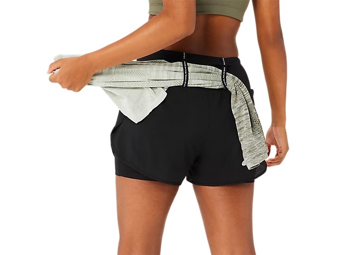 Asics Road 2-N-1 3.5In Short Löparshorts W - 4