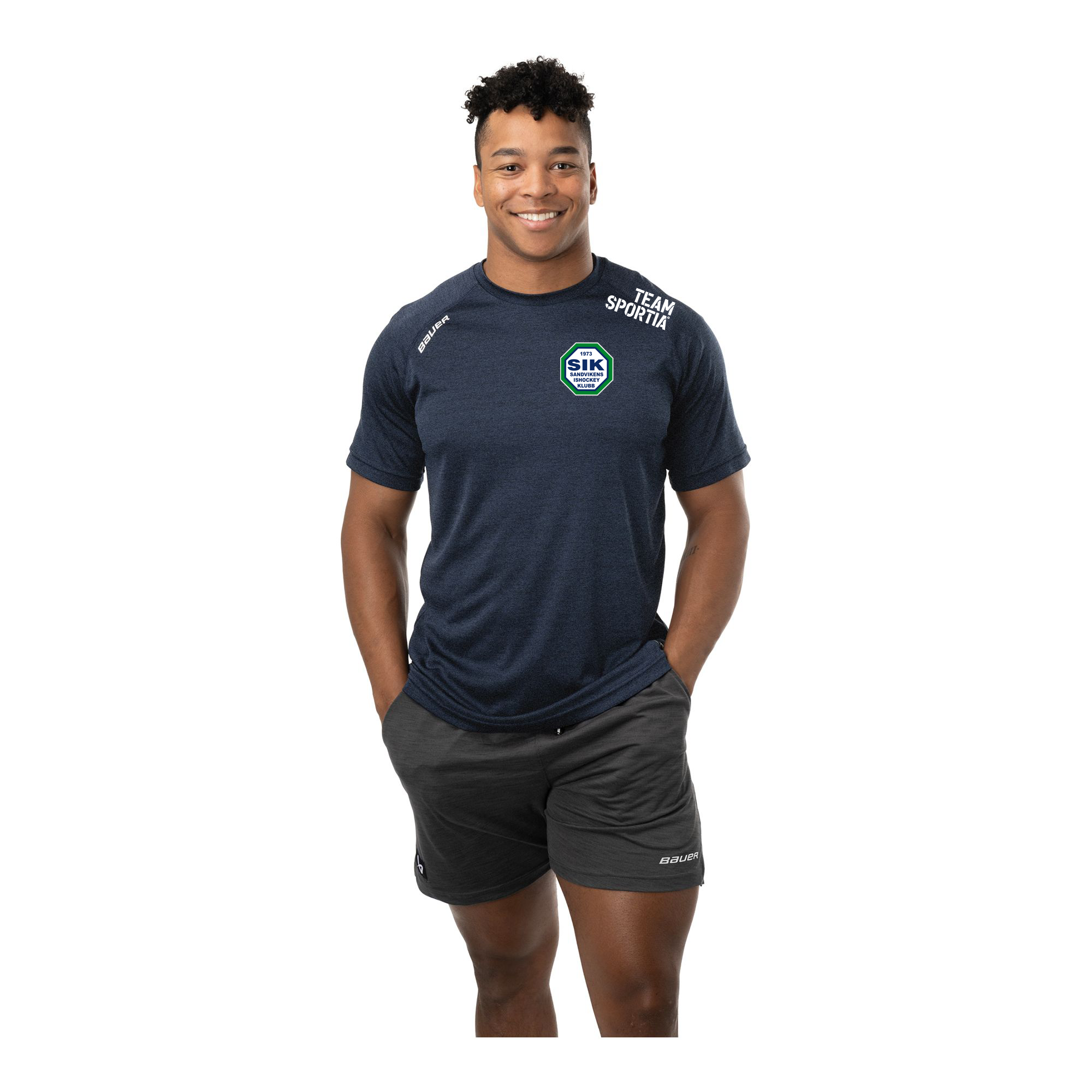 PAKETPRIS Bauer Shorts + T-shirt Sr (Sandviken IK)
