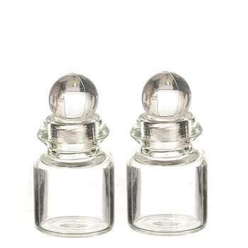 Glasburkar med lock
