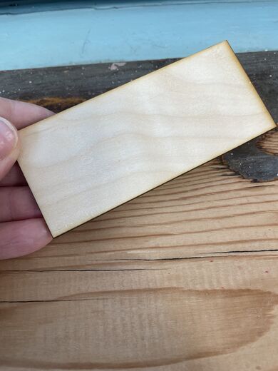 KITCHEN TABLEBOARD, 1PCS, 1:12 - from Nukkekoti Väinölä