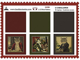 Caballeros-&nbsp;cushions kit from Les Chinoiseries