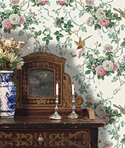 Jane Austen - wallpaper from Les Chinoiseries