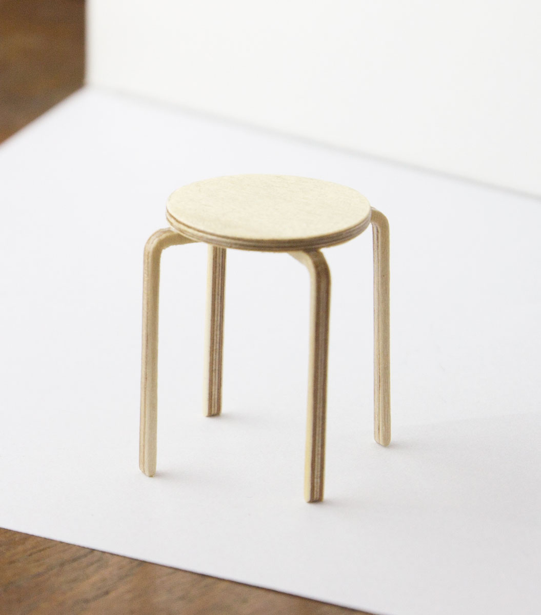 2 pcs -Frosta stool - kit from Kotte Toys - 4