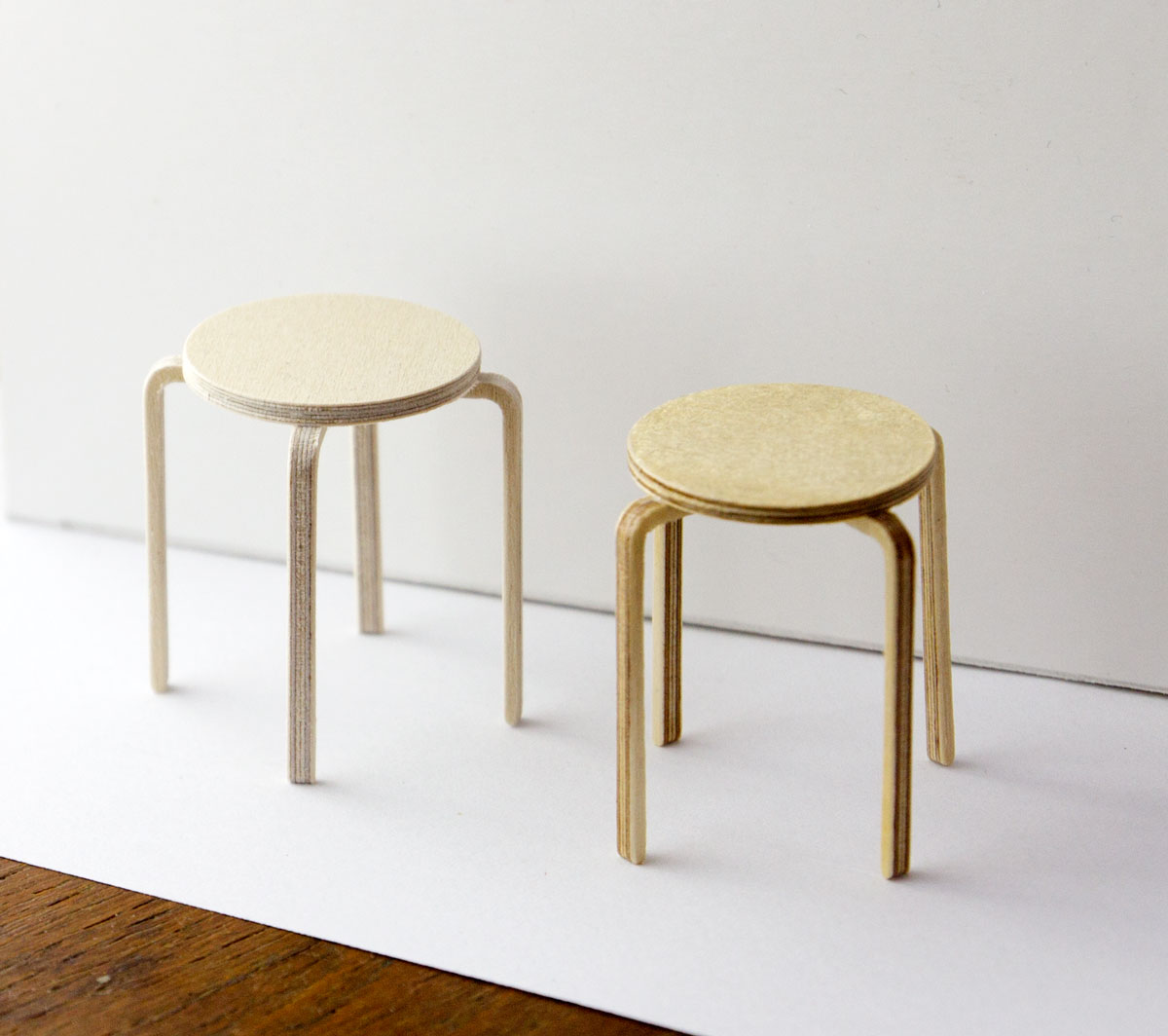 2 pcs -Frosta stool - kit from Kotte Toys