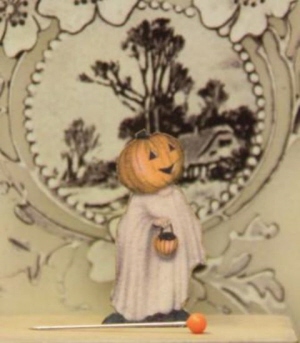 Halloweenskylt - byggsats från Art of Mini