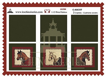 Ascot -&nbsp;cushions kit from Les Chinoiseries