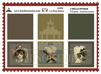 Epoque -&nbsp;cushions kit from Les Chinoiseries