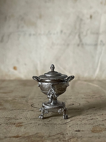 Samovar- omålad i metall från Alison Davies - 3
