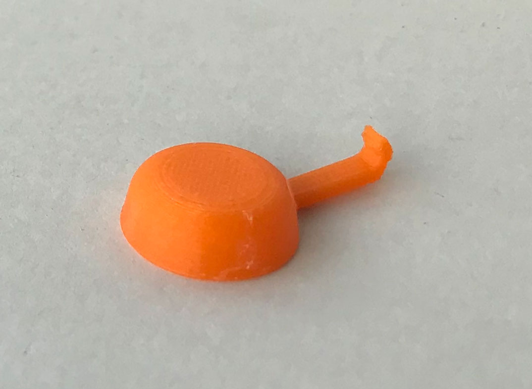 Orange skopa - från Nukkekoti Väinölä - 2