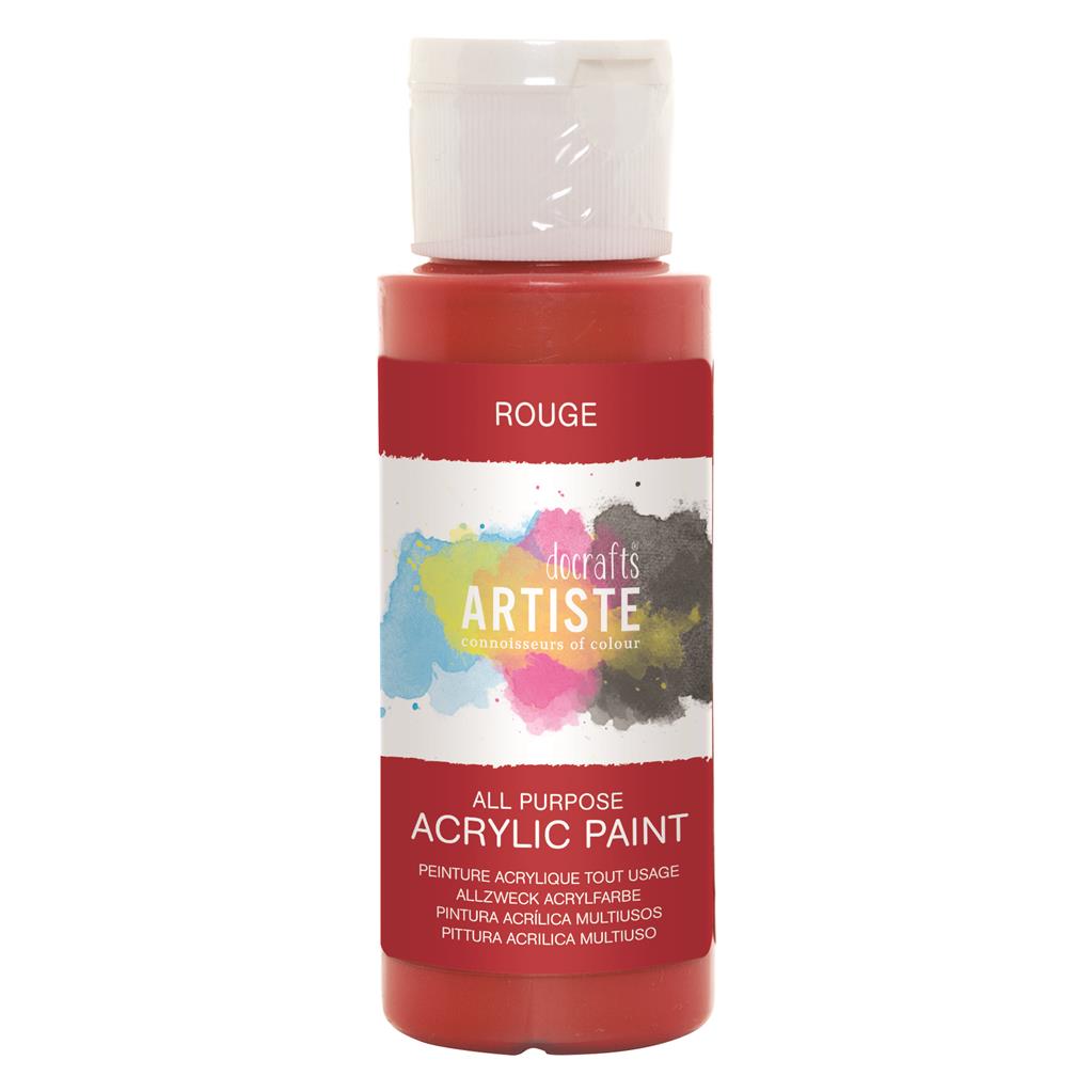 Atiste färg, 59 ml Rouge