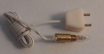 Bulb on wire