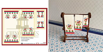 Dalecarlia-&nbsp;Towels kit from Les Chinoiseries