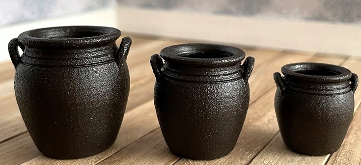 Kruka 20 mm "Höganäs" - tillverkad av Mormors Dockskåp