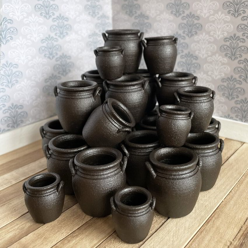 Pot 25 mm "Höganäs" - made by Mormors Dockskåp - 3