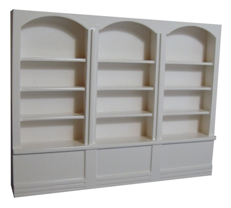 Book Shelves white