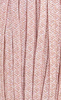 Hat straw material in pale pink - 2 m