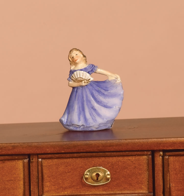 Irnamental lady in blue