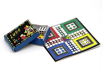 Board game box Ludo