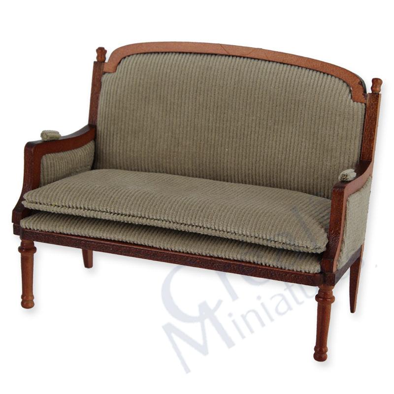 Sofa Louise XVI Cherry grey