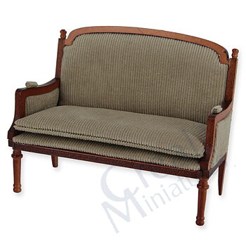 Soffa, Louis XVI körsbär grå
