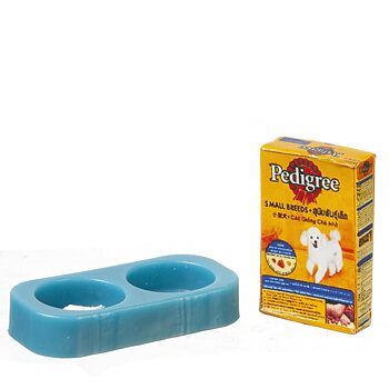 Kattmatskål,  med whiskaspaket