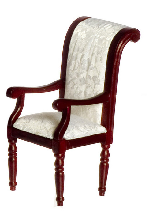 Karmstol, mahogny
