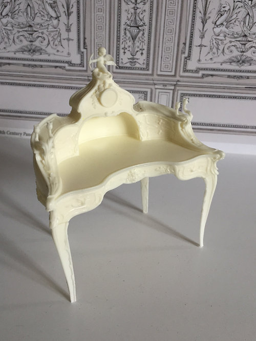 IY KIT late 19th early 20th Century ladies Desk- unfinished metal - from Alison Davies - 3