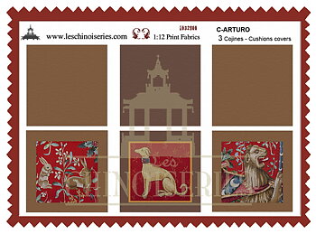 Arturo -&nbsp;cushions kit from Les Chinoiseries