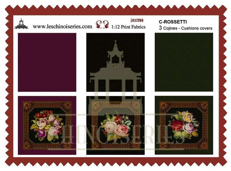 Rossetti -&nbsp;cushions kit from Les Chinoiseries