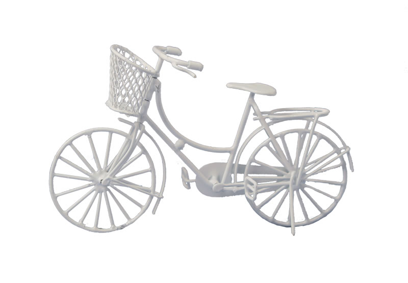 Bicycle in metal