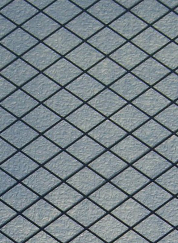 Plexiglas för fönster - printat diamanter