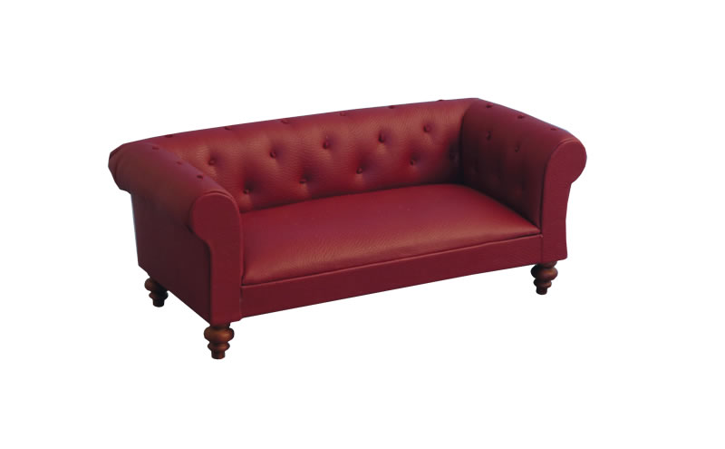 Classic red Chesterfield
