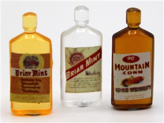 3 Bottles of whisky