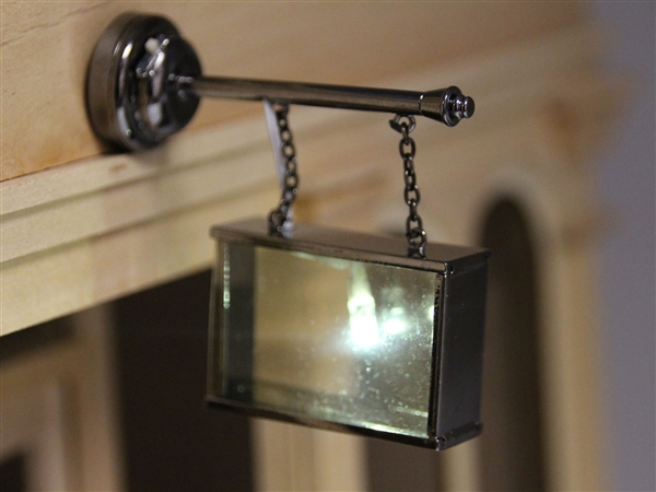 Affärsskylt , ledlampa, skala 1:12