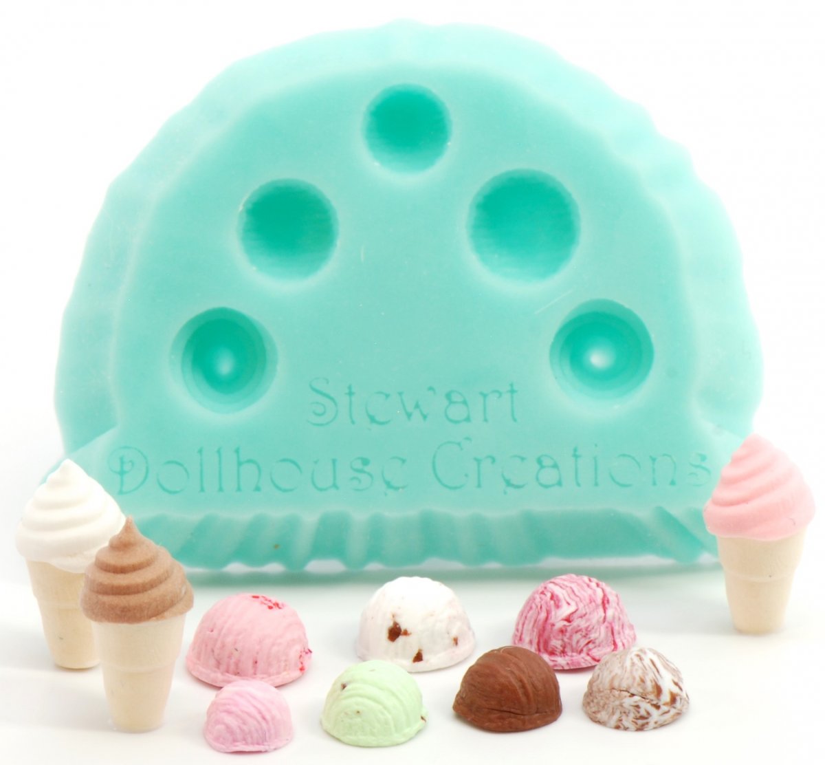 1:12 Ice Cream Toppers Mold