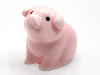 Bone china pig