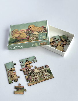 Jigsaw- Easter from Mormors dockskåp