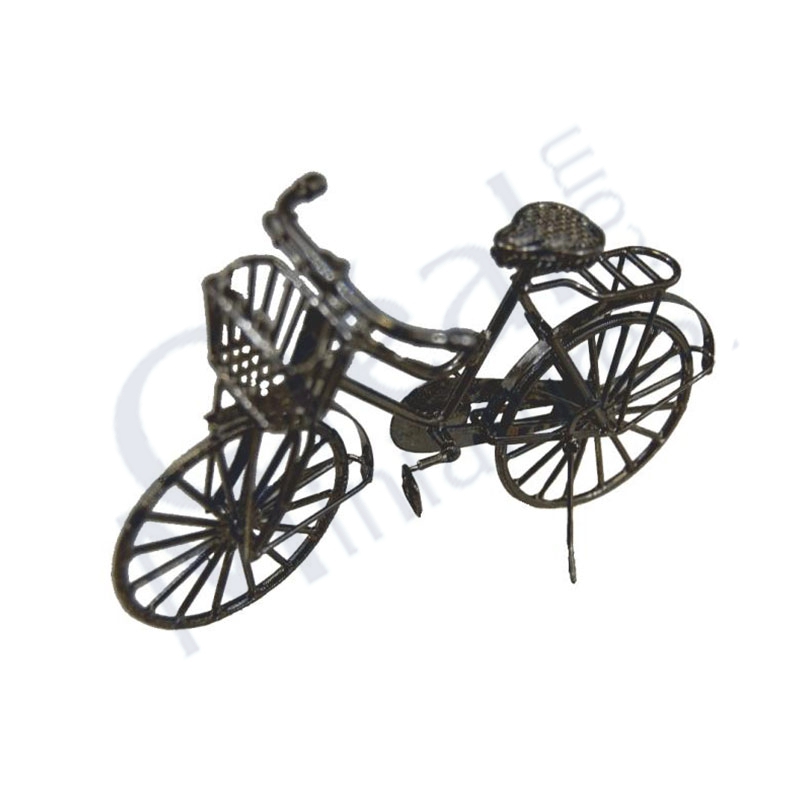 Bicycle in metal