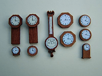 1/48th Scale - Clocks & barometer kit  - 1/48th Scale