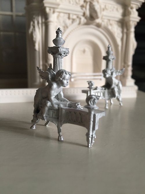 French Fire dogs -  from Alison Davies