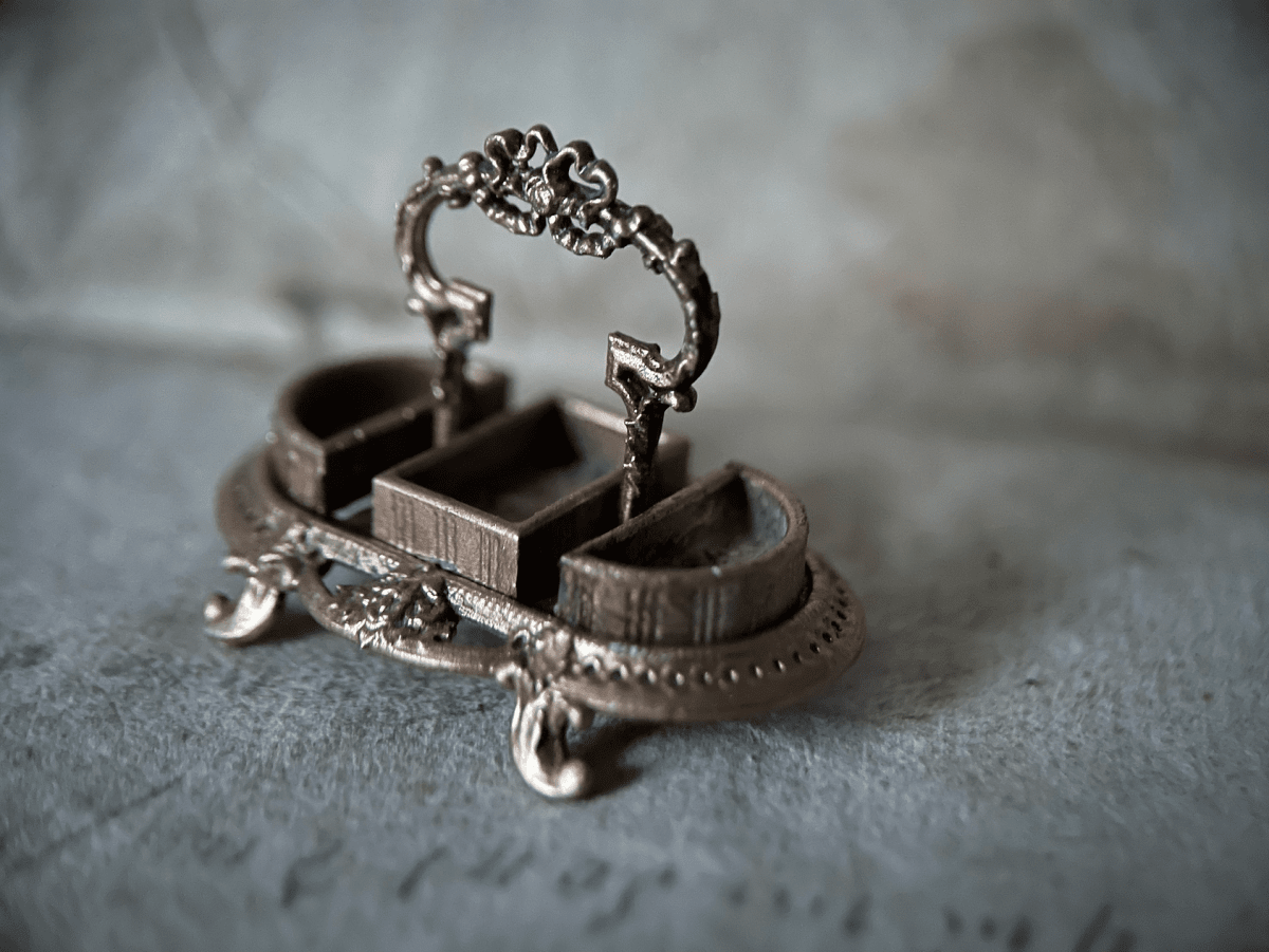 Bonbon server - unfinished metal - from Alison Davies