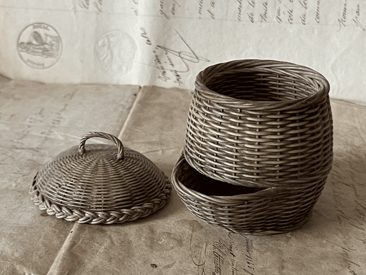 18th Century Wicker Potato Basket -  from Alison Davies