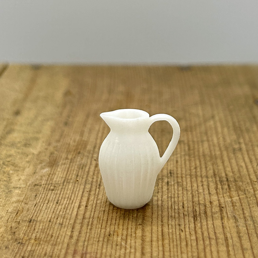 Jug, smooth -"stripe"from mormors dollshouse